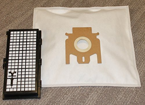 20 STAUBSAUGERBEUTEL+1 HEPAFILTER+2 MOTOR/MIKROFILTER geeignet für MIELE S 514,S 381 Tango Plus,S 771 Tango,S 326i Cat&DOG geeignet von staubshop24