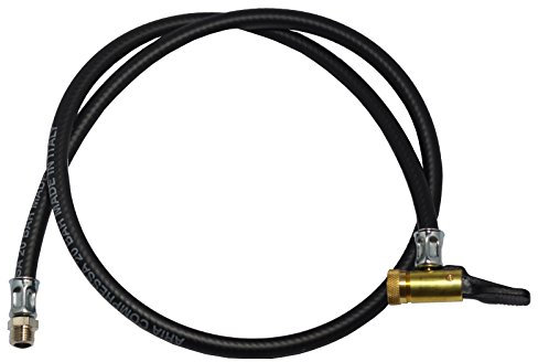 Ersatzschlauch Reifenfüller Reifendruckprüfer Hebelstecker 100cm