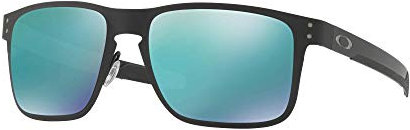 Ray-Ban Herren 0OO4123 Sonnenbrille, Braun (Matte Black), 55