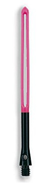 Unicorn Slikstik Plus Short Aluminium-Schäfte, Rosa und Schwarz, Medium 74.5 mm