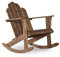 Linon Woodstock Schaukelstuhl Teak