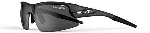 TIFOSI Crit Matte Gunmetal Polarised Fototec Photochromic Smoke Lens Sunglasses: Adaptive lenses, polarised for clarity, stylish gunmetal frame