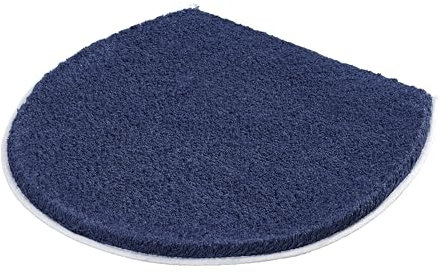 Kleine Wolke Soft WC-Deckelbezug, Polyacryl, Marineblau, 47x50cm