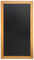 Securit Y859 Teak Lang Modell WallBoard, lackiertes Teak, 560 mm x 1000 mm