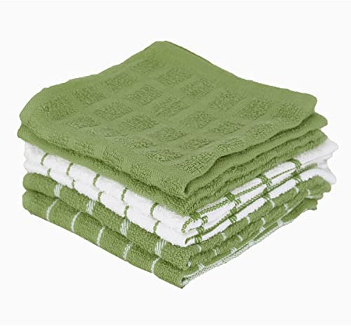 Ritz 6er Pack Terry Baumwolle Spültücher Cactus