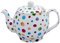 Stylish Fine Bone China Polka Dot Design 4 Cup Teapot