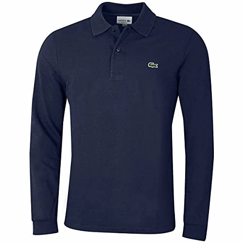 Lacoste L1312, Polo, Uomo, Blu (Marine), M