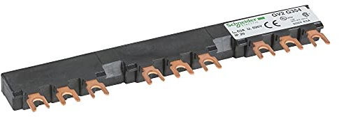 Schneider Electric, Linergy FT - Comb busbar - 63 A - 3 tap-offs - 54 mm pitch, GV2G354