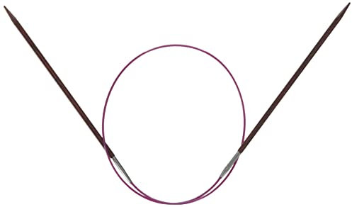 KnitPro Holzrundstricknadel, Stärke 4,0; 60 cm lang - Quadratische Nadelspitzen (Cubics) Neuheit!!!