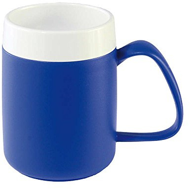 NRS Healthcare Blue/White Thermo Mug