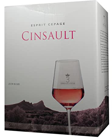 Les Coteaux du Pic BIB Cinsault Rosé Pays d'Oc IGP 5.00 Liter