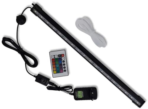 vidaXL LED Aquarium-Leuchte Bubble Lampe Luftblase RGB 48 cm