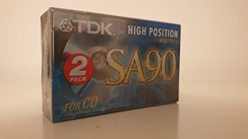 TDK SA-90 EB Audio-Kassette (90min) 2er Pack