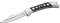 Herbertz Taschenmesser, Stahl AISI 420, Nagelhau, Back Lock, Zinkdruckgussheft, Kunststoff-Schalen, scharfes Klappmesser & Outdoor-messer für Camping, Wandern oder Jagd