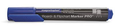 magnetoplan 12281 Board- und Flipchartmarker, sortiert, 4 Stück