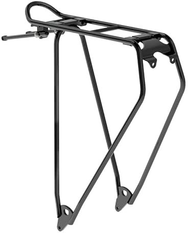 System-Gepäckträger Racktime Lightit schwarz, 28, Alu, ca. 570g