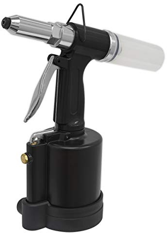 Sealey Sa314 Air Riveter 1/4 Steel Aluminium and Stainless Steel Rivets