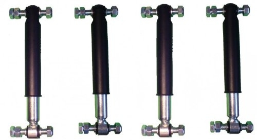 4 Stück Knott Achsstoßdämpfer 600 bis 1800 kg -Knott Nr. 990001 + Schraubensatz