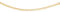 CARISSIMA Damen Halskette 9k (375) Gelbgold 1.6mm 46cm/18zoll