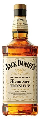 Jack Daniel's Tennessee Honey - Tennessee Whiskey - Echter Honig, mit feinen Noten von Schokolade - 0.7L/35% Vol.