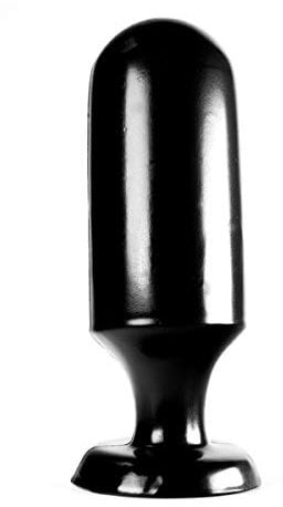 Zizi Plug Anal Maxima en Noir 16,2 à 5,1 cm