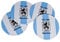 TSV München 1860 Untersetzer (4er-Set)