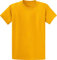 Clothe Co. Mens Heavyweight 100% Cotton Short Sleeve T-Shirt - Gold -