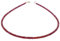 Kette Collier aus echtem Rubin & 925 Silber Edelsteinkette rot Rubinkette für Damen