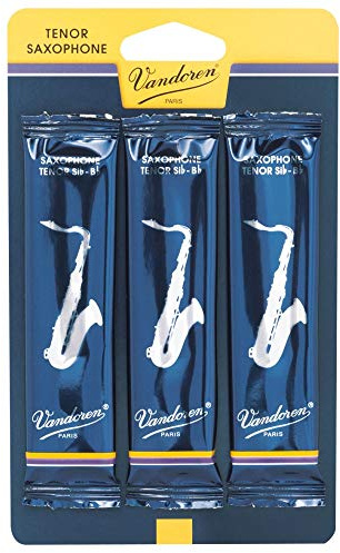 Vandoren Reeds Tenor Sax 2.5 Traditional (3 Pack)