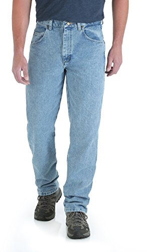 Wrangler - Jeans da uomo robusti e rilassati - Viola - 46W x 32L