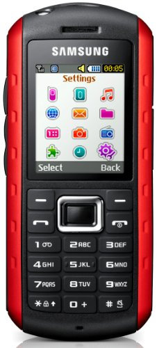 Samsung GT-B2100 Téléphone portable Photo 1,3 Mpix mp3 Radio FM Carte microSD Bluetooth Rouge