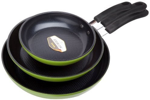 Ozeri ZP1-3P Green Earth Pan Set, 3 Piece