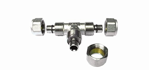 Boutté 3177841 MCT16 TE laiton égal pour tube multicouche ø 16