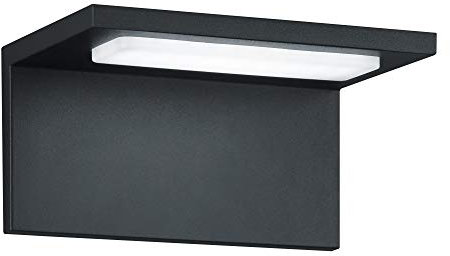 Trio Leuchten LED Außenleuchte Trave 228760142, Druckguss Aluminium anthrazit, 1x 6.5 Watt