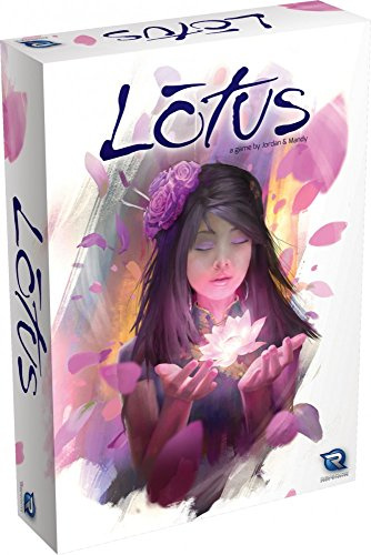 RENEGADE GAME STUDIOS | Lotus | Board Game of Area Control and Set Collection, Strategic Flower Garden Gameplay, Beautiful Table Presence | 2 to 4 Players | 30 to 45 Minutes
