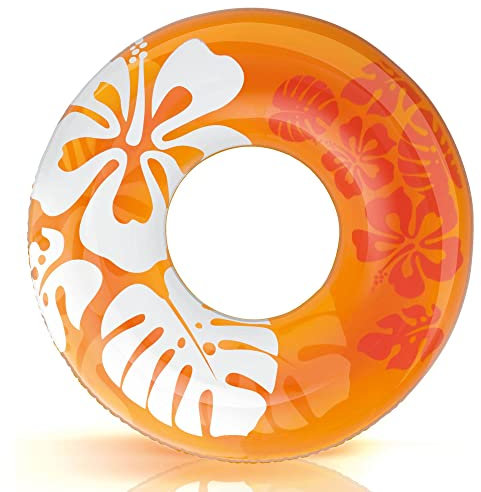 Intex 59251NP - Schwimmring Neon-Frost mit Punkten, Durchmesser 91 cm, 3 Farben