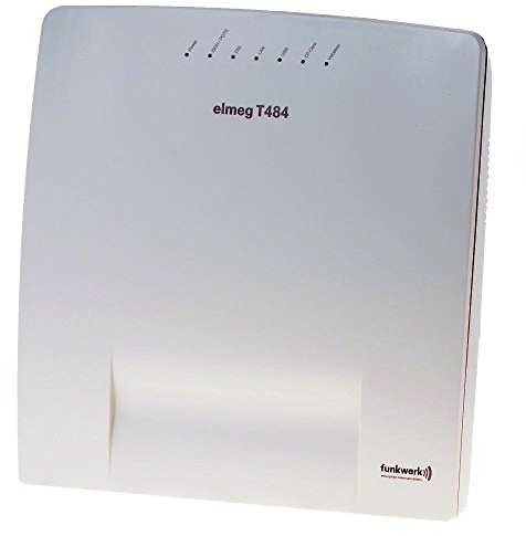 Elmeg T484 1S0 ext/int / 1S0 int / 8a/b mit CLIP / integr. Router m. LAN/WAN/USB / Voice-Boxen u. Wav-Appl. / CF-Card TypI noetig/