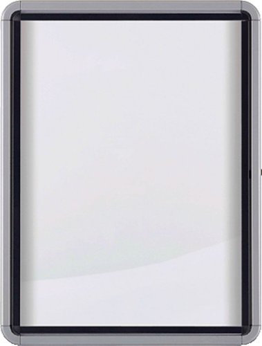 Nobo, Vitrine d'intérieur, Certifiée NF Collectivité et Education, Fond magnétique, 6xA4, 708x667mm, Porte battante, Gamme Premium Plus, 1902558