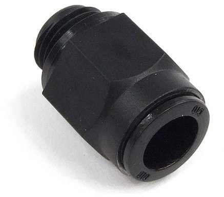 10mm G1/4 Steckanschluss - schwarz kunststoff