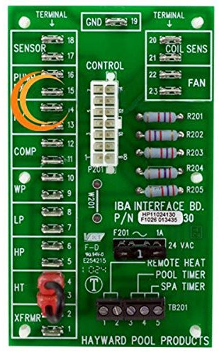 Hayward HPX11024130 Interface Board Replacement Heatpro Heat Pump