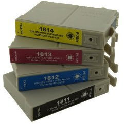 10 Druckerpatronen für Epson Expression Home XP 102 XP 202 XP 205 ersetzen Epson T1811 T1812 T1813 T1814 (18XL)