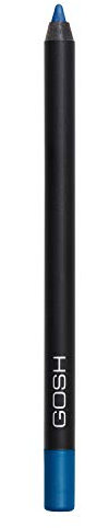 GOSH Velvet Touch Eyeliner & Kajal mit weicher Textur für einfaches Auftragen I wasserfest & hohe Deckkraft I ideal zu Maskara I mit pflegendem Vitamin E & Jojobaöl I vegan & parfümfrei I 011 Sky High