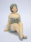 Dekofigur Figur Frau Pin Up Badeanzug Schwimmbad Wellness Urlaub Retro H 21 cm