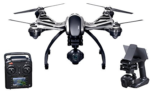 Yuneec Typhoon Q500+ Drone con Macchina 4K Versione Completa, Bianco/Nero