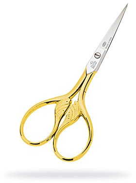 Consorzio Premax 31357 Schere mit Stickerei, Gold