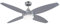 Westinghouse Lighting Deckenventilator, Aluminium, 7254640