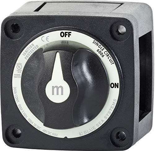 Blue Sea Systems Boating Electrical Equipment, Nautica-Attrezzatura elettrica Unisex-Adulto, Nero, Taglia Unica