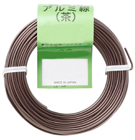 Tenartis Filo di Alluminio Anodizzato per Bonsai 1,5 mm 100 g - Ishizaki Kenzan Made in Japan