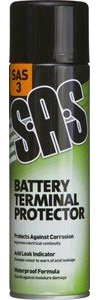 Clarik Sas Lubricants Battery Terminal Protector Aerosol Spray 1 X 500Ml Cans (Sas3)