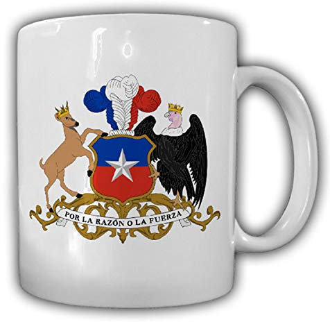 Chile Wappen Emblem República de Chile - Tasse Becher Kaffee #13436